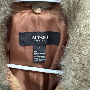Alfani Leather jacket
Tan
